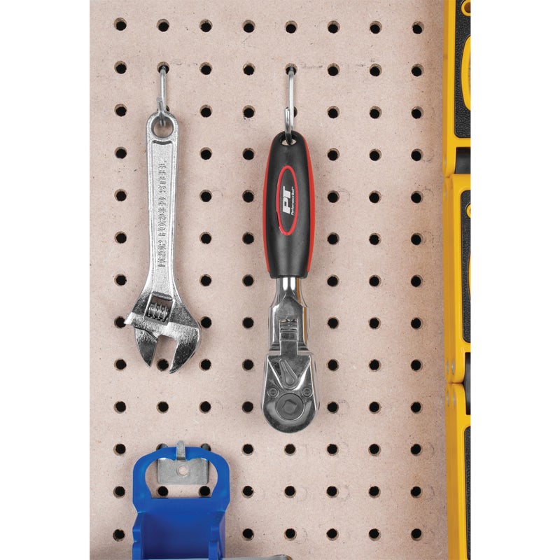 Performance Tool W9116 1/4-Inch and 3/8-Inch Dual Drive Flex Head Stubby Ratchet - Image 5